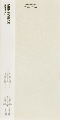 Fashionary Menswear Memopad book