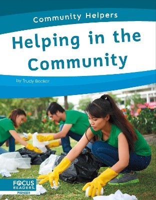 Helping in the Community book