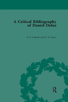 A A Critical Bibliography of Daniel Defoe by P N Furbank