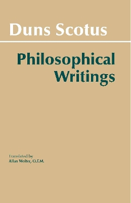 Duns Scotus: Philosophical Writings book