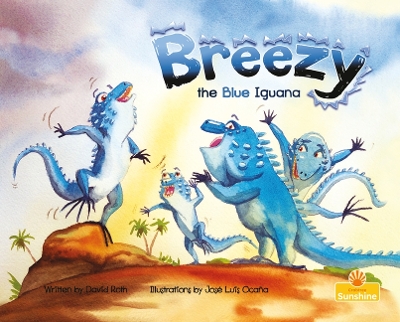 Breezy the Blue Iguana book