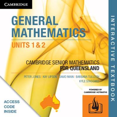 General Mathematics Units 1&2 for Queensland Digital Code by Peter Jones