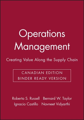 Operations Management: Creating Value Along the Supply Chain book