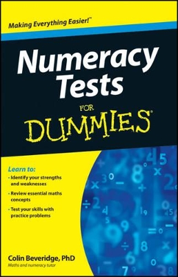 Numeracy Tests for Dummies book