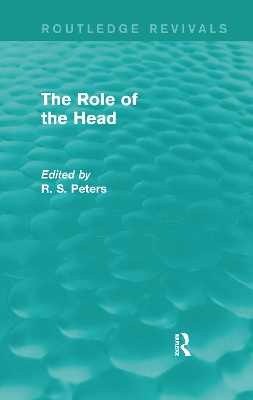 The Role of the Head (REV) RPD book