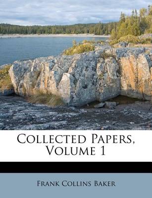 Collected Papers, Volume 1 book