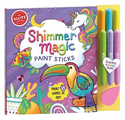 Shimmer Magic Paint Sticks book