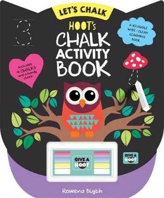 Hoot's Chalk Activity Book book