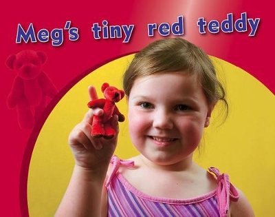 Meg's tiny red teddy book