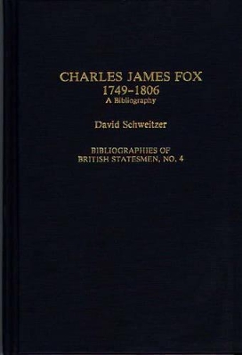 Charles James Fox, 1749-1806 book