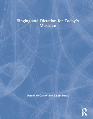 Singing and Dictation for Today's Musician book