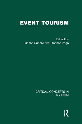 Event Tourism: v. 1 book