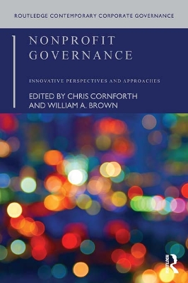 Nonprofit Governance: Innovative Perspectives and Approaches book