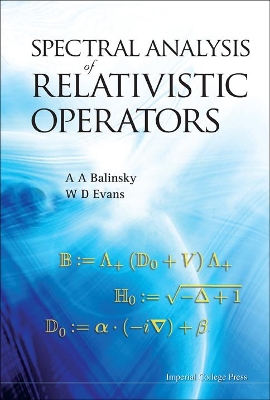 Spectral Analysis Of Relativistic Operators book