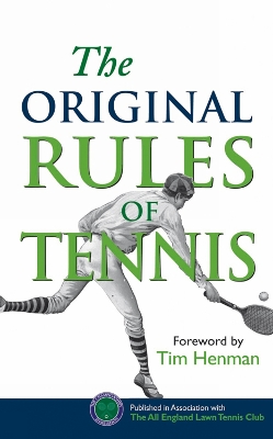 Original Rules of Tennis book