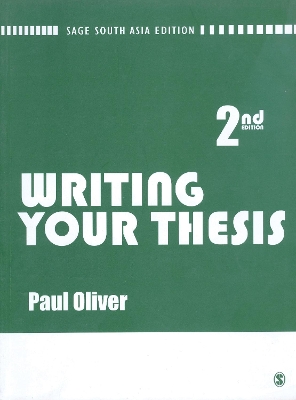 Writing Your Thesis by Paul Oliver