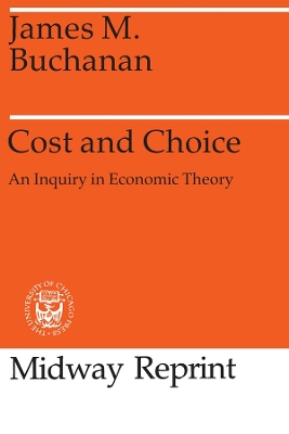 Cost and Choice book