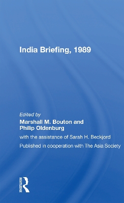 India Briefing, 1989 book