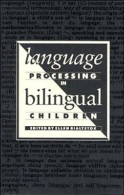 Language Processing in Bilingual Children book