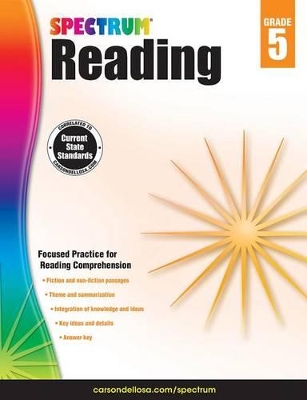 Spectrum Reading Workbook, Grade 5 book
