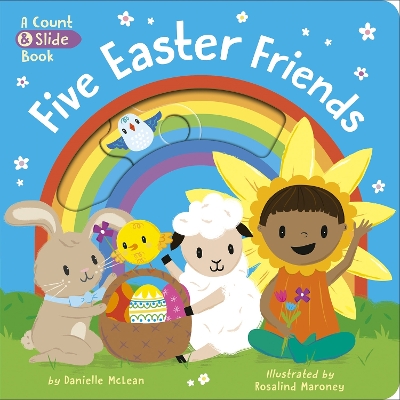 Five Easter Friends: A Count & Slide Book book