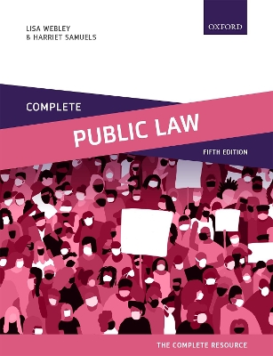 Complete Public Law: Text, Cases, and Materials by Lisa Webley