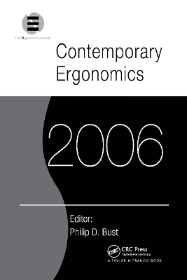 Contemporary Ergonomics 2006 by Philip D. Bust