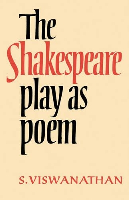 Shakespeare Play as Poem book