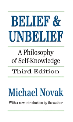 Belief and Unbelief: A Philosophy of Self-knowledge book