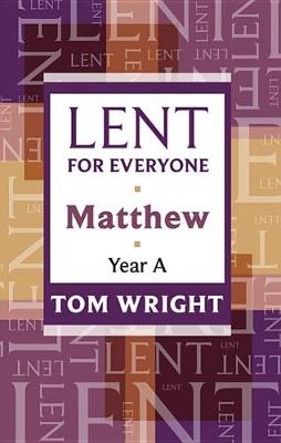 Lent for Everyone by Tom Wright