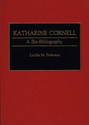 Katharine Cornell book