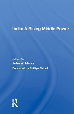 India: A Rising Middle Power book