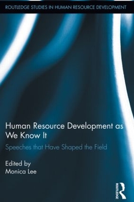 Human Resource Development as We Know It book