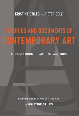 Theories and Documents of Contemporary Art book