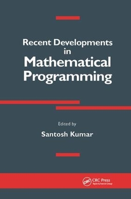 Recent Developments in Mathematical Programming book