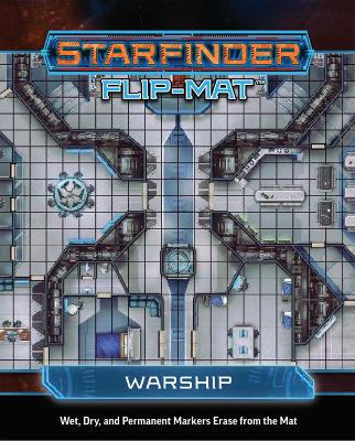 Starfinder Flip-Mat: Warship book