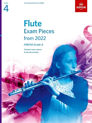 Flute Exam Pieces from 2022, ABRSM Grade 4: Selected from the syllabus from 2022. Score & Part, Audio Downloads book