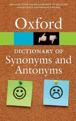 Oxford Dictionary of Synonyms and Antonyms book