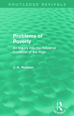 Problems of Poverty by J. Hobson