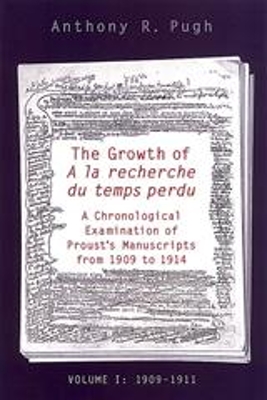 Growth of A la recherche du temps perdu book