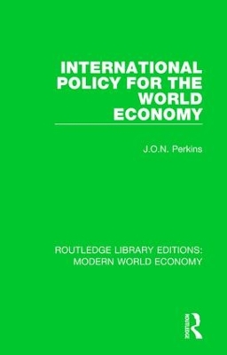 International Policy for the World Economy book