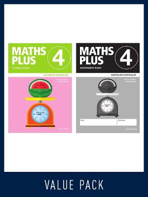 Maths Plus Australian Curriculum Student and Assessment Book 4 Value Pack, 2020 book
