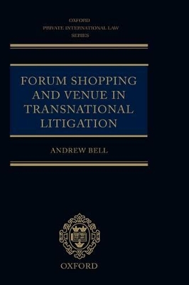 Forum Shopping and Venue in Transnational Litigation book