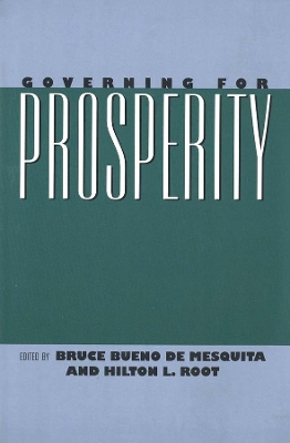 Governing for Prosperity book