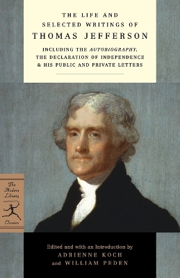 Life & Selected Writing Jefferson book