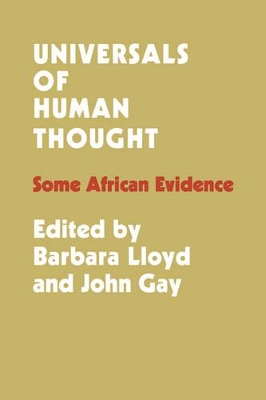 Universals of Human Thought book