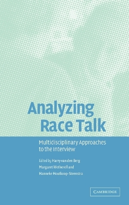 Analyzing Race Talk by Harry van den Berg