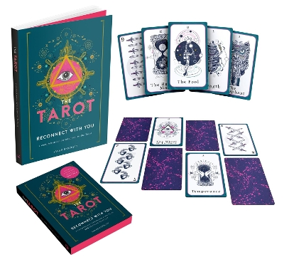 The Tarot Book and Card Deck: Reconnect With You: A Comprehensive Introduction to the Tarot with an illustrated Tarot deck book