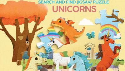 Unicorns: Search and Find Jigsaw Puzzle book