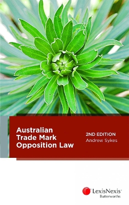 Australian Trade Mark Opposition Law book